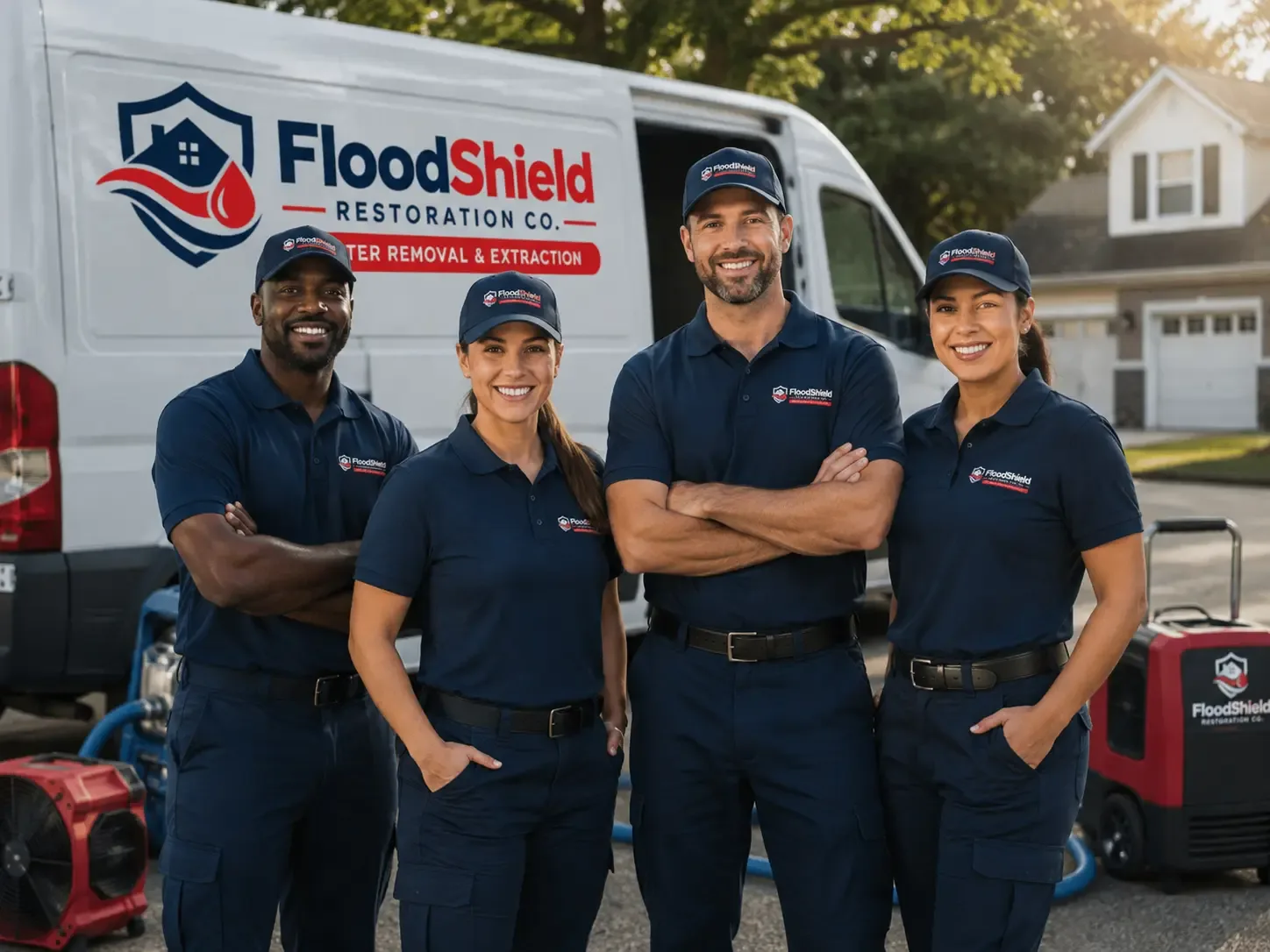 Flood Damage Restoration company in Maryville, IL